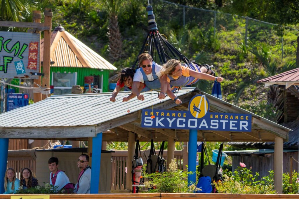 Skycoaster ride