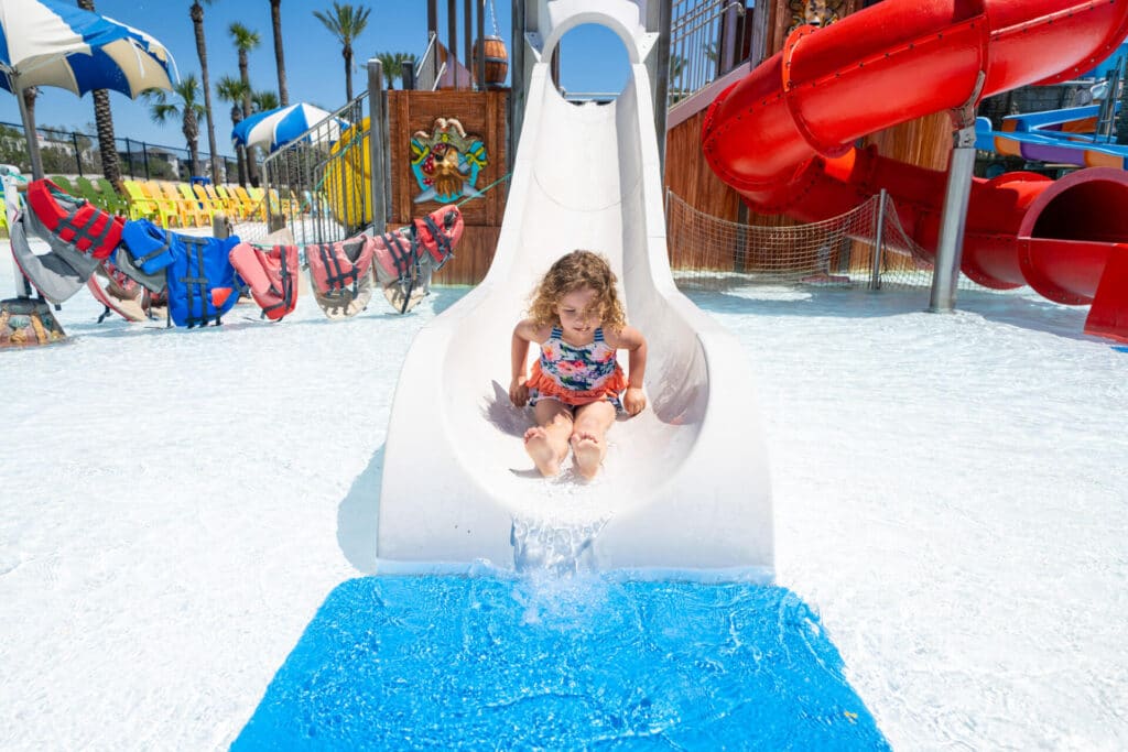 Buccaneer Cove water slide