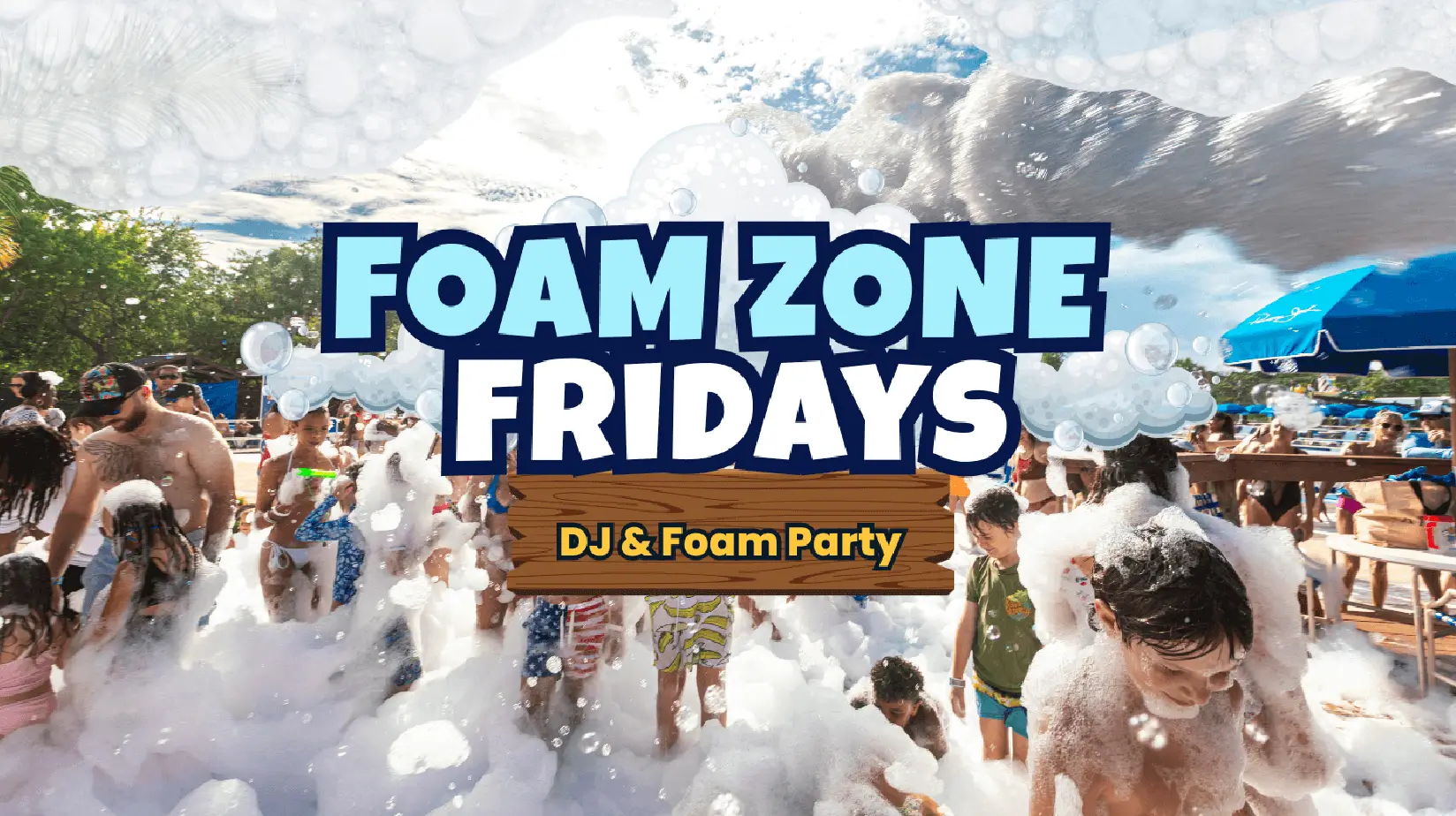 Foam Zone Friday at Big Kahuna's