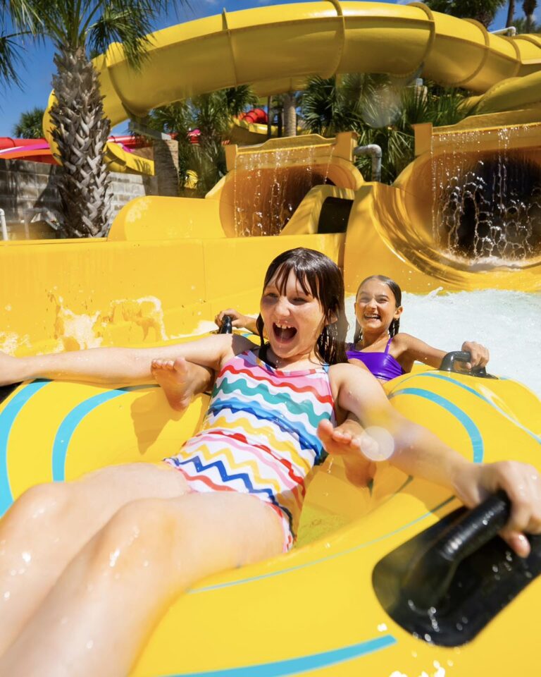 splash in at big kahunas - tiki river run