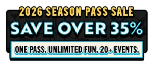 save over 35% on season passes for Black Friday