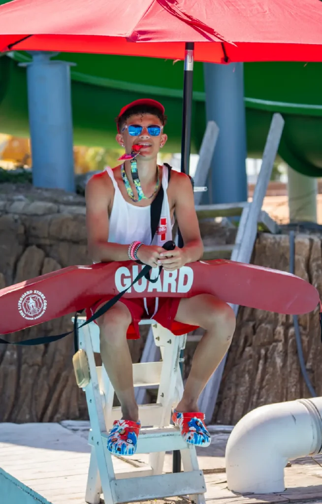 team members and lifeguard_jobs at Big Kahunas