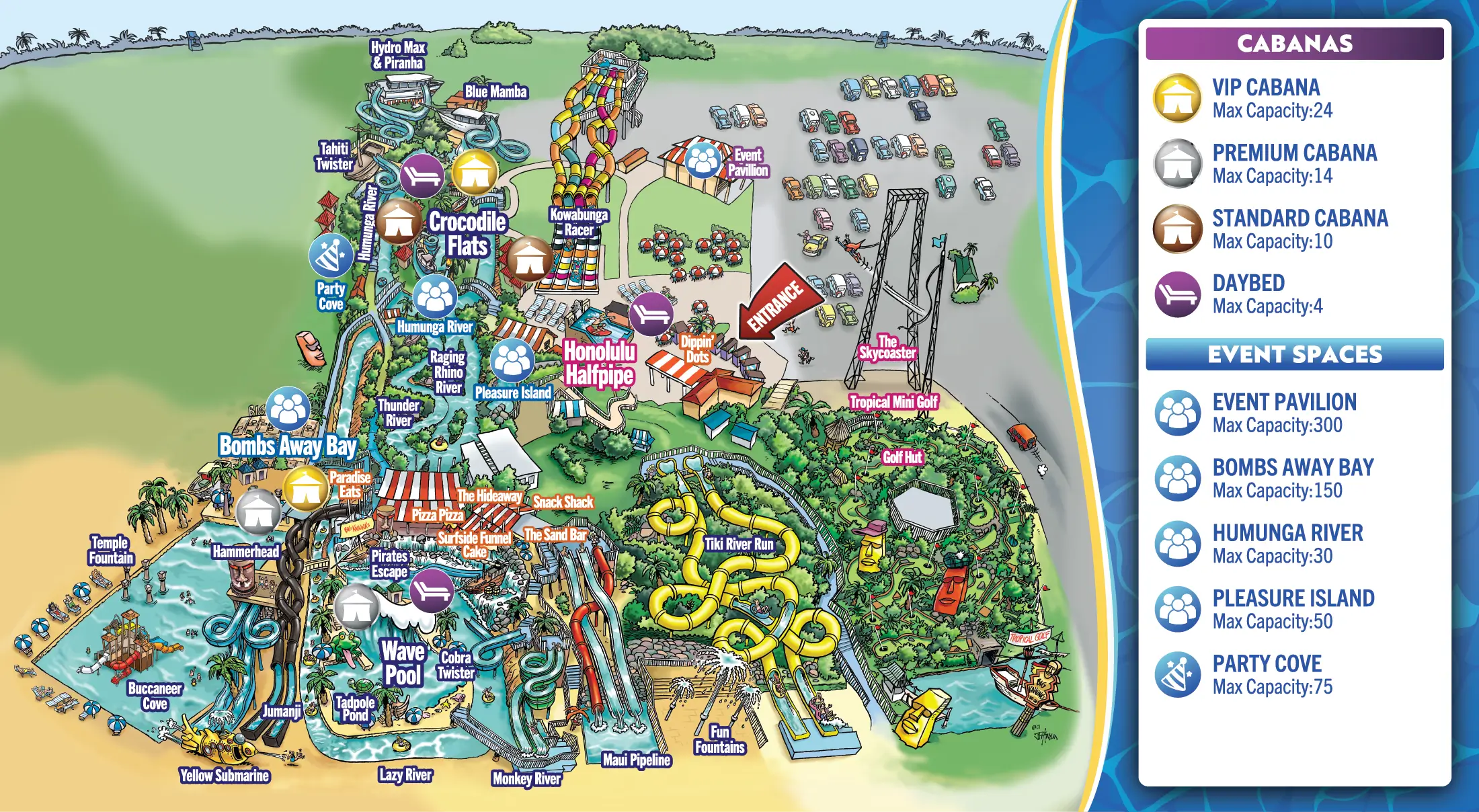 Big Kahunas map